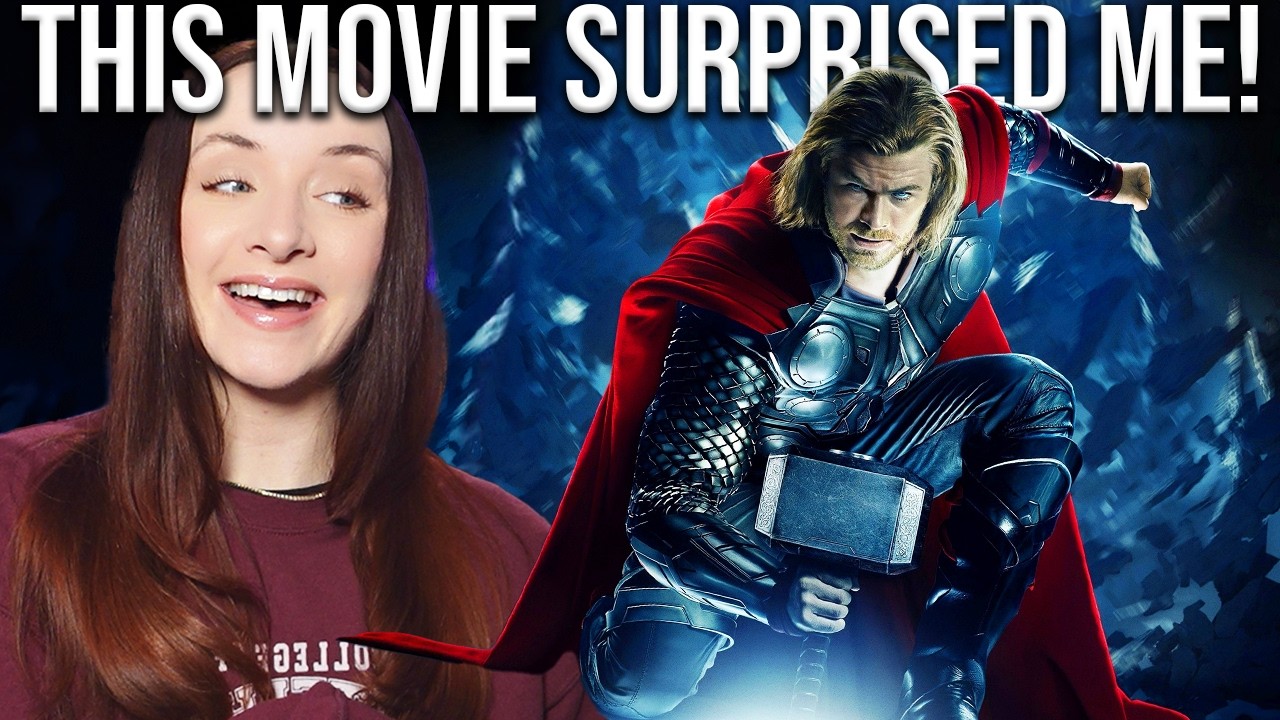 Marvel Newbie's First Time Watching THOR💙 | LUCYJROBYN Movie Reaction