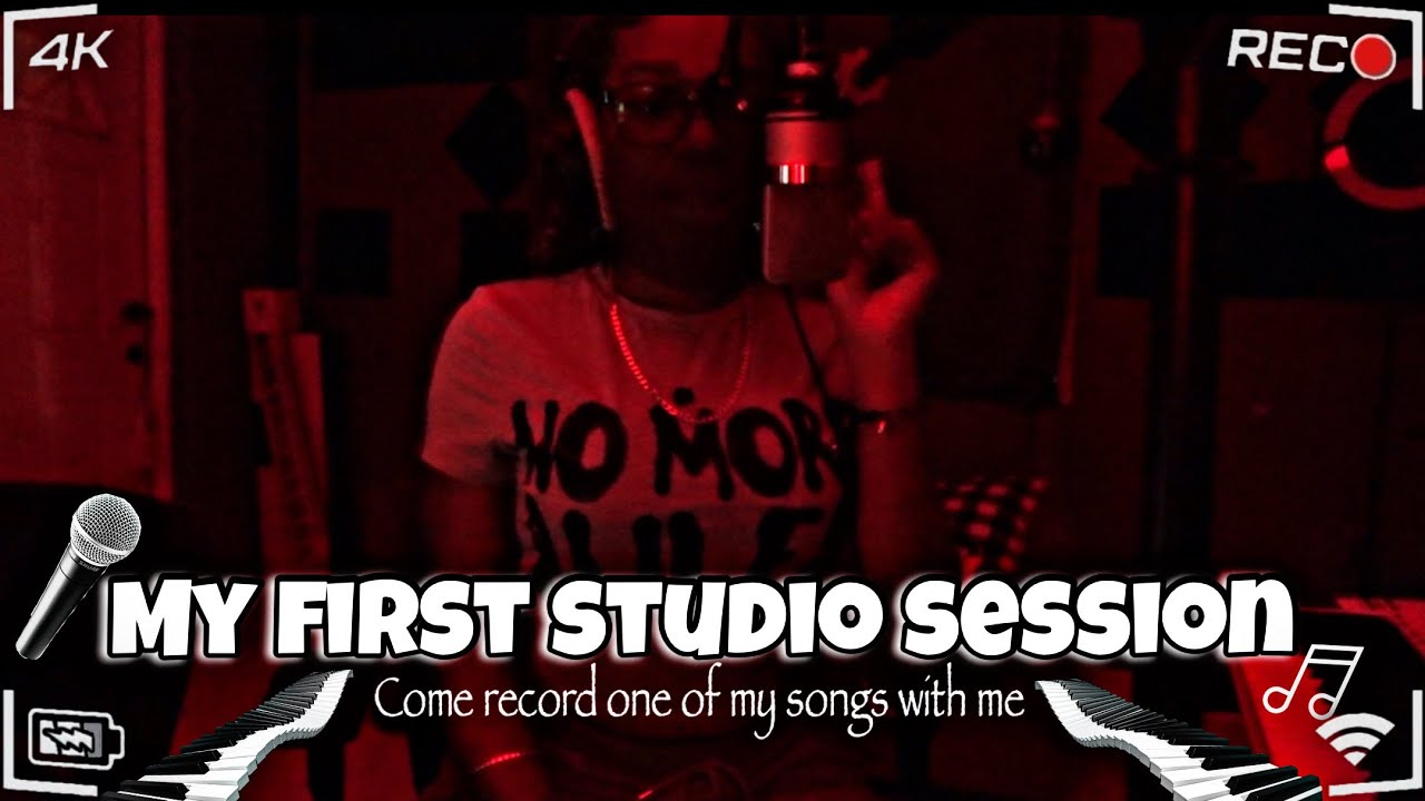 Recording My First Song in the Studio 🎤🔥 | Should I Drop It?!