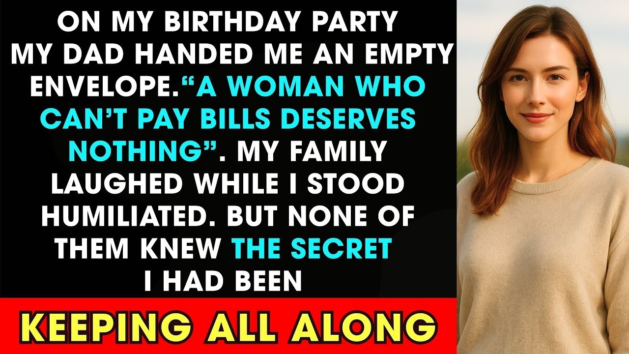 On My Birthday, Dad Sneered “A Loser Doesn’t Get Presents  So I Smiled, Stood Up, and Left