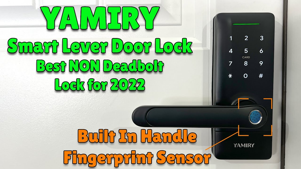 Умный дверной замок Yamiry Smart Lever — лучший умный замок 2022 года
