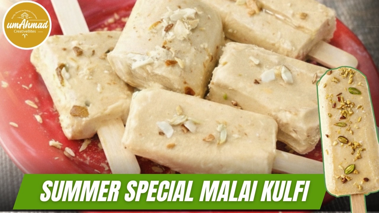 Ghar Par Banaye Summer Special Malai Kulfi  Bachay Baar Baar Mangain!