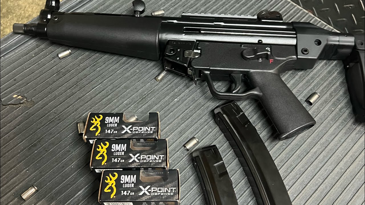 PTR 9CT (mp5 clone) didn’t like browning x-point ammo