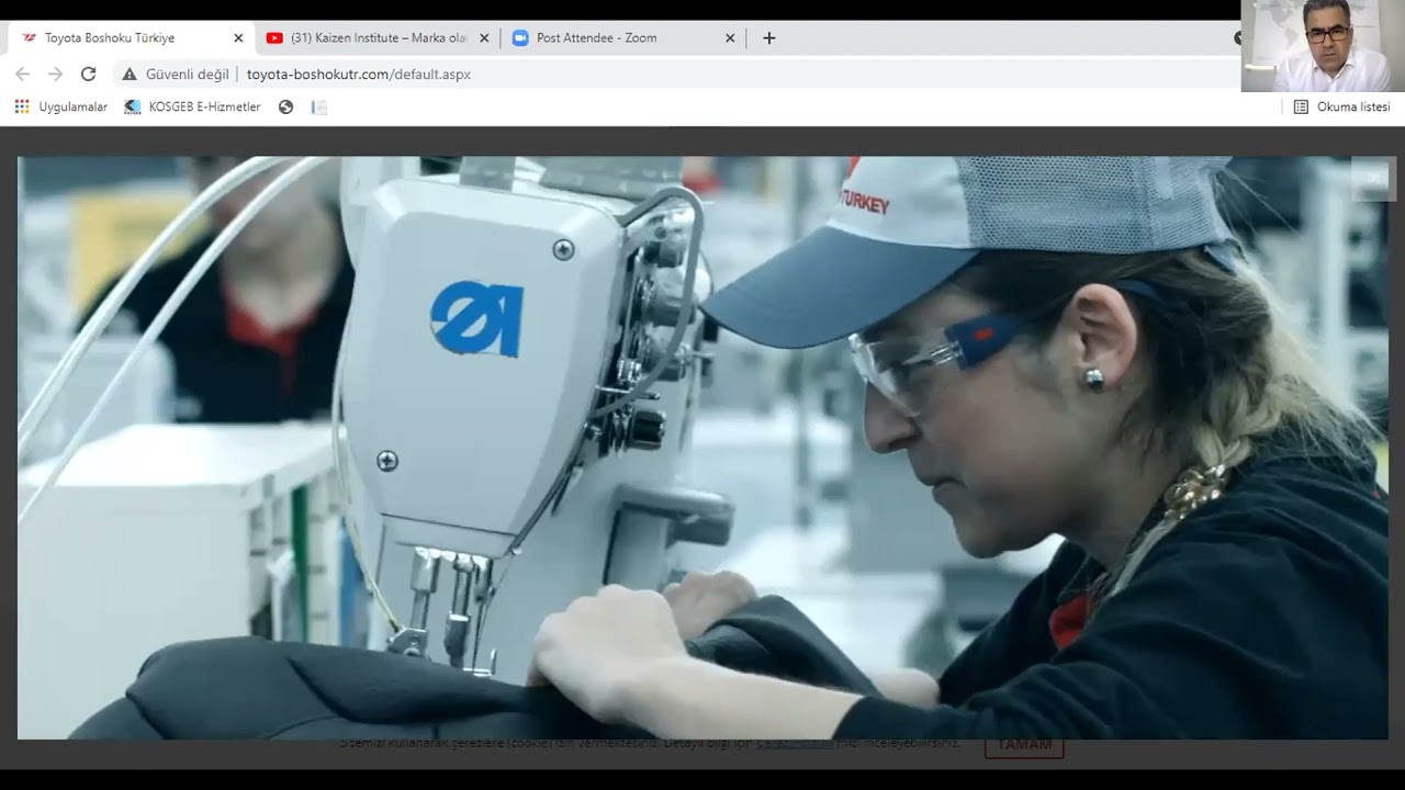 Toyota Kültürü ve Kaizen / İlk Ders Etkinliği