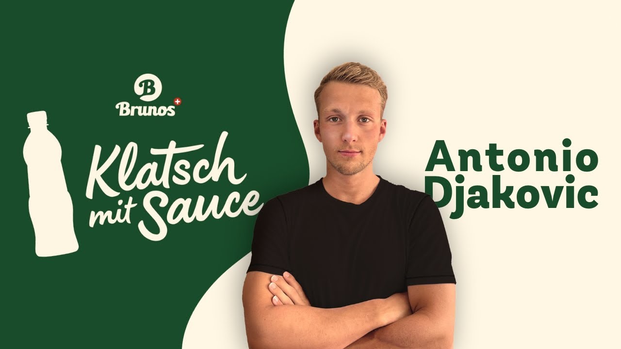 Schwimmer Antonio Djakovic bei Brunos Klatsch mit Sauce