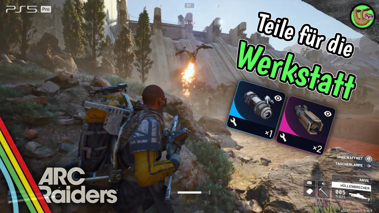 ARC Raiders - Damm-Schlachtfelder (Solo) - Teile für die Werkstatt