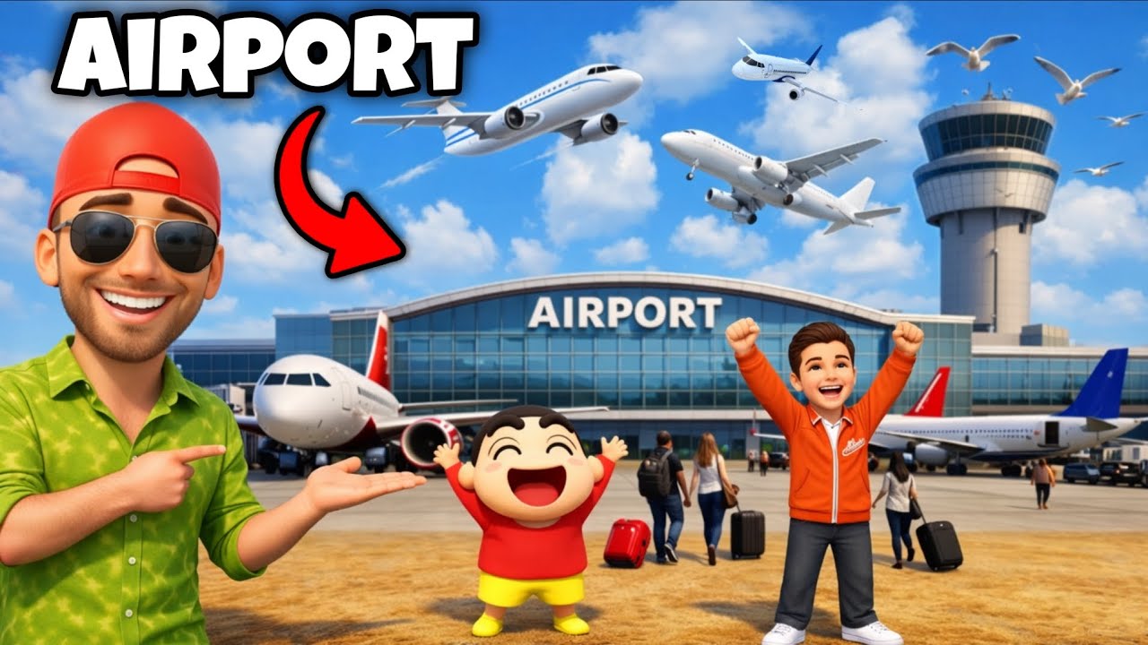 AIRPORT BUILT IN JACK's CITY 🛬 FRANKLIN ke CITY Mein NEW AIRPORT HAS ARRIVED 💥 || ITAS || 😱 