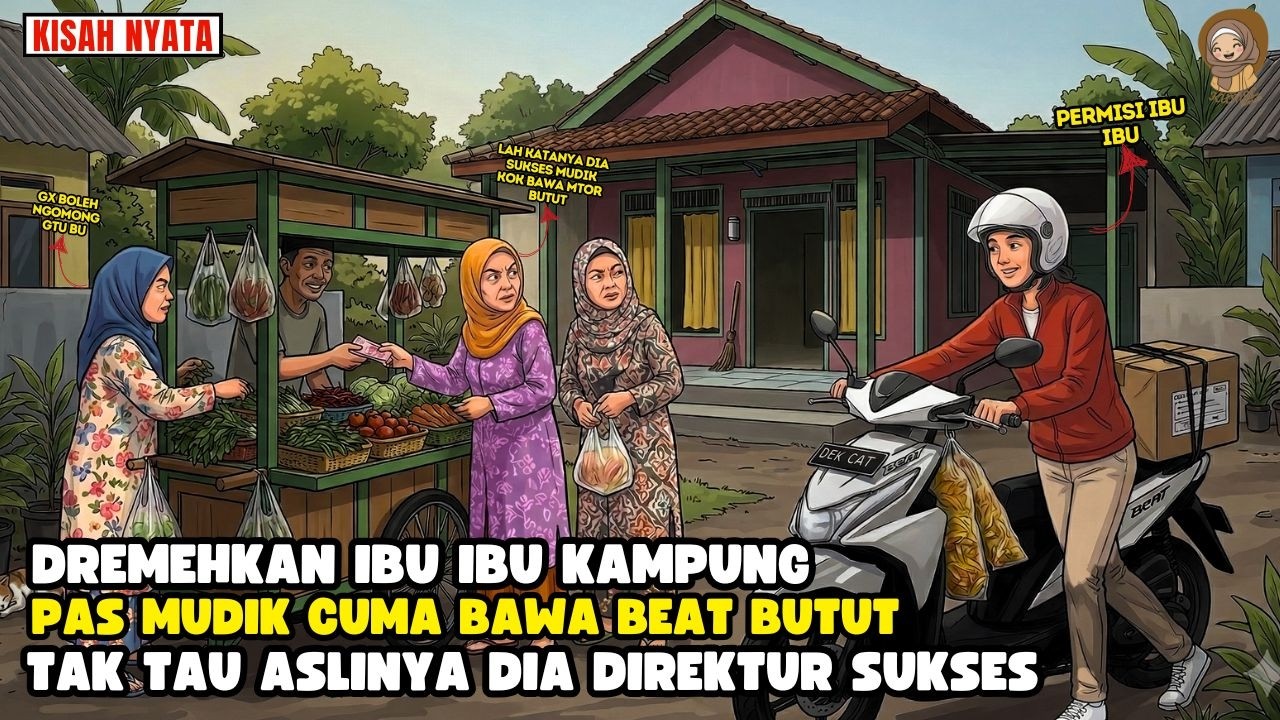 DREMEHKAN CUMA BAWA BEAT BUTUT PAS MUDIK TAK TAU DIA DIREKTUR PRUSAHAAN KAYA RAYA II SINETRON AZAB