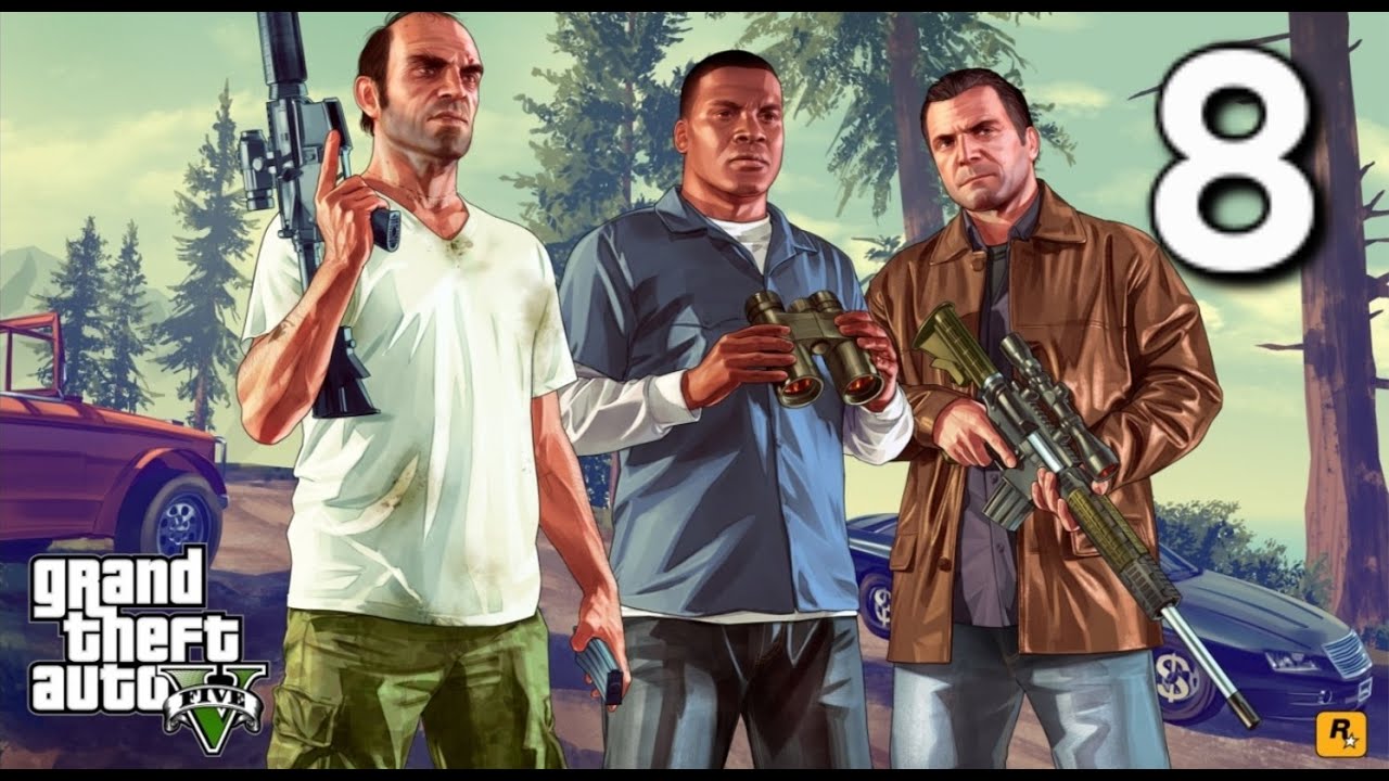 GTA V #8 ( A bankrablás )