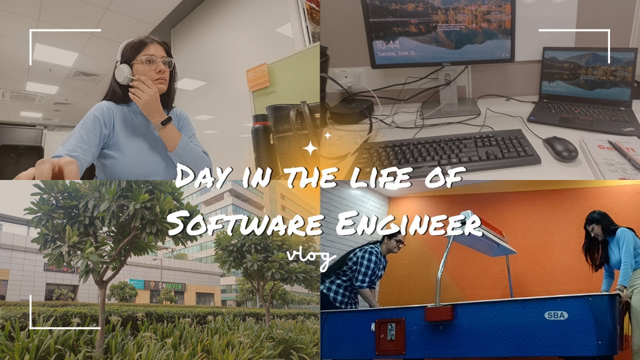 A Day in the Life of a Software Engineer in India(Gurgaon)💻|#vlog #office