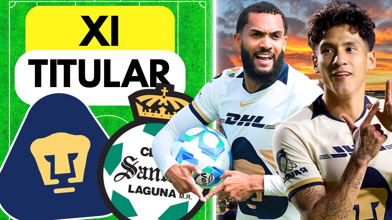 🤔🔥¿Debuta Antuna? El 11 que puede darle los 3 puntos a Pumas en CU ✅
