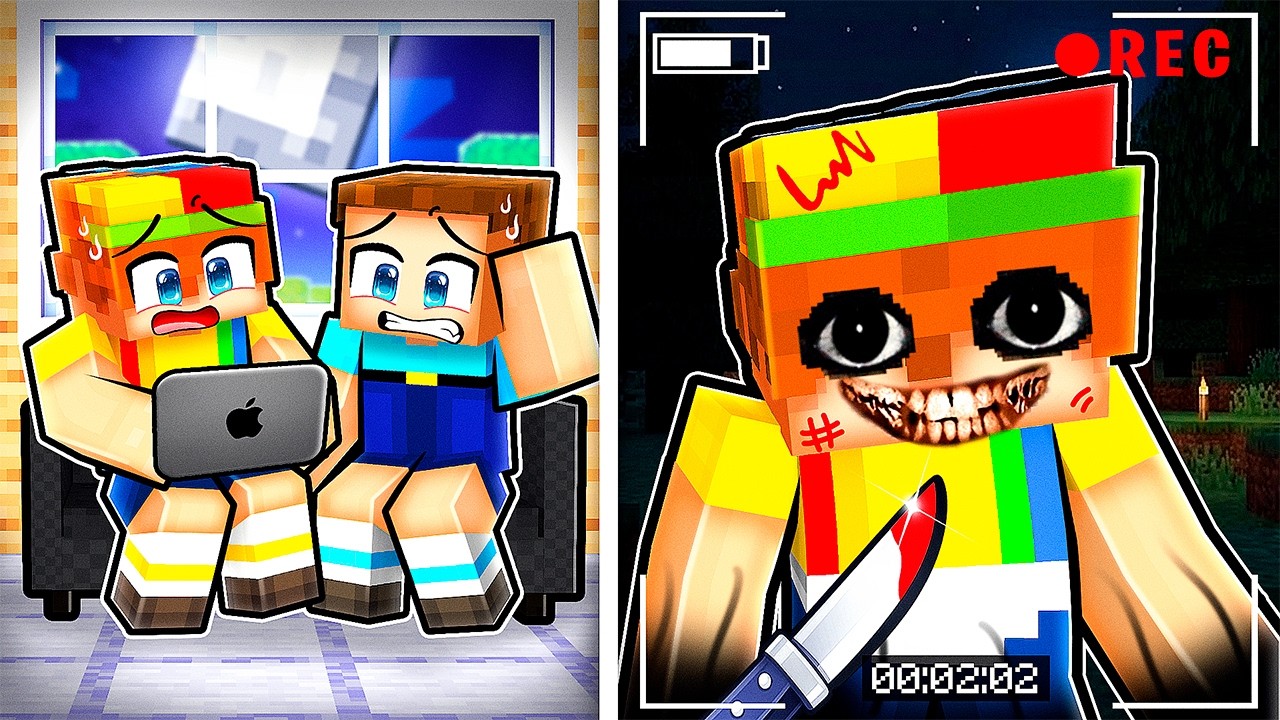 Johnny and Gooby Found a HIDDEN CAMERA with FAKE JOHNNY in Minecraft!