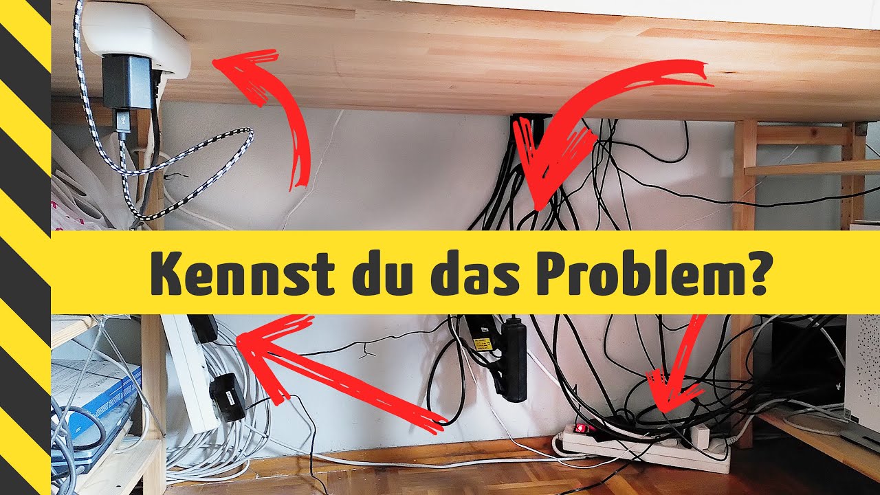 ⚡ 10 Möglichkeiten eine Steckdosenleiste zu befestigen ⚡