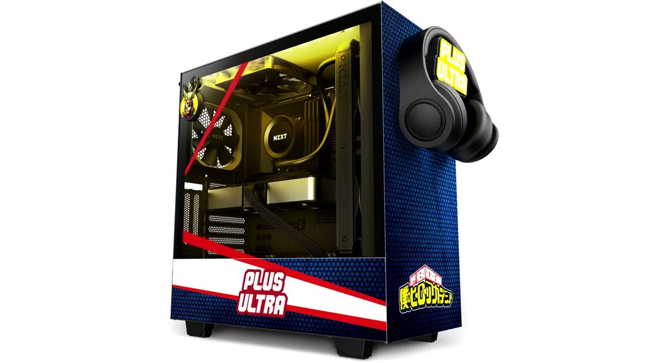 NZXT Announces CRFT 10 H510i All Might Case