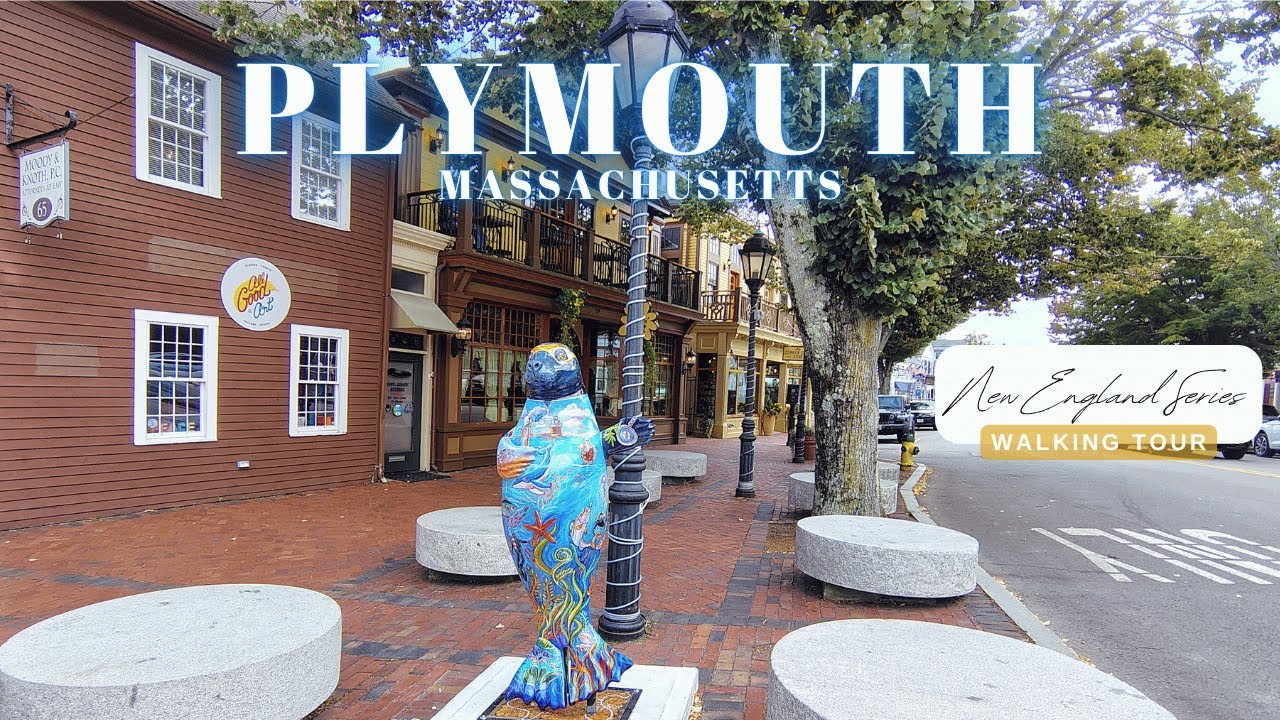 Is this the Most Charming Coastal Town in the US?🦭(Plymouth, MA Part 1)
