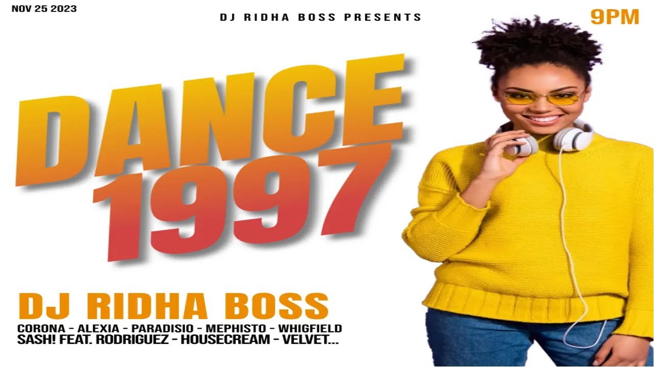 DANCE 1997 VIDEO MIX 90s Eurodance Dj Ridha Boss