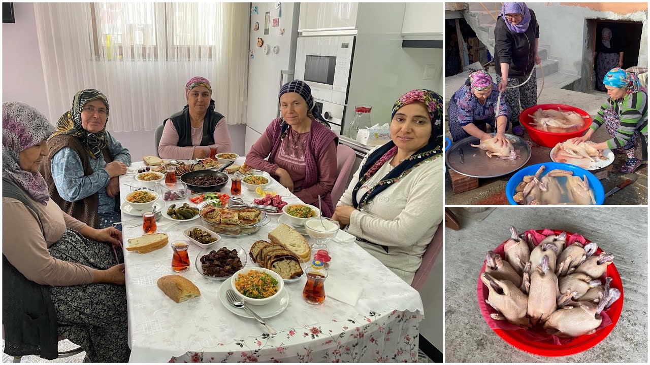 YILIN SON KAZLARINI TEMİZLEDİK❗️NAZAN KOMŞUM NELER HAZIRLAMIŞ🥰