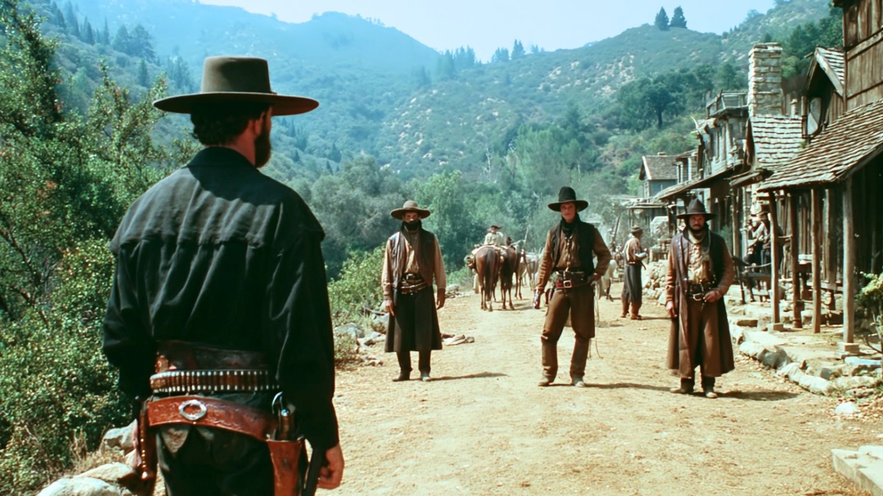 Best Old Western Movie | He becomes a sheriff to take revenge on those who took his family’s lives