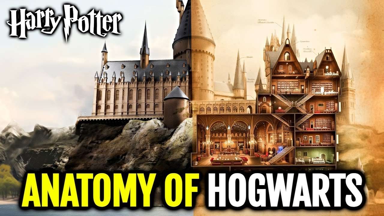 Anatomy of Hogwarts ( Every Floor, Secret Rooms, Hidden Zones) - Explored - Harry Potter!