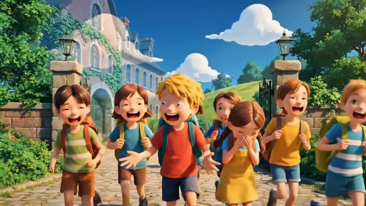 Winter Bedtime Story for Kids ❄️ | Cute Ice Kingdom Family Cartoon | 3D Animation