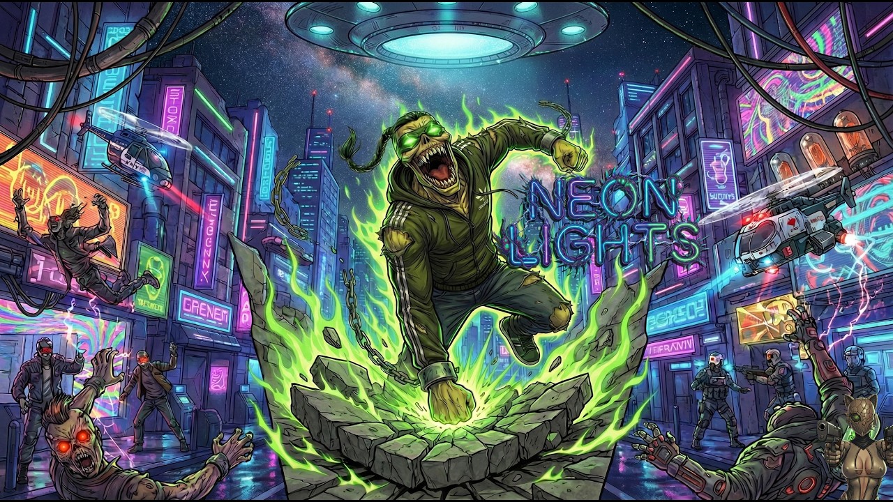 JäCiD - Neon Lights  ⚔️👽🔥 [ Hardtechno x Tekno  Hybrid ]