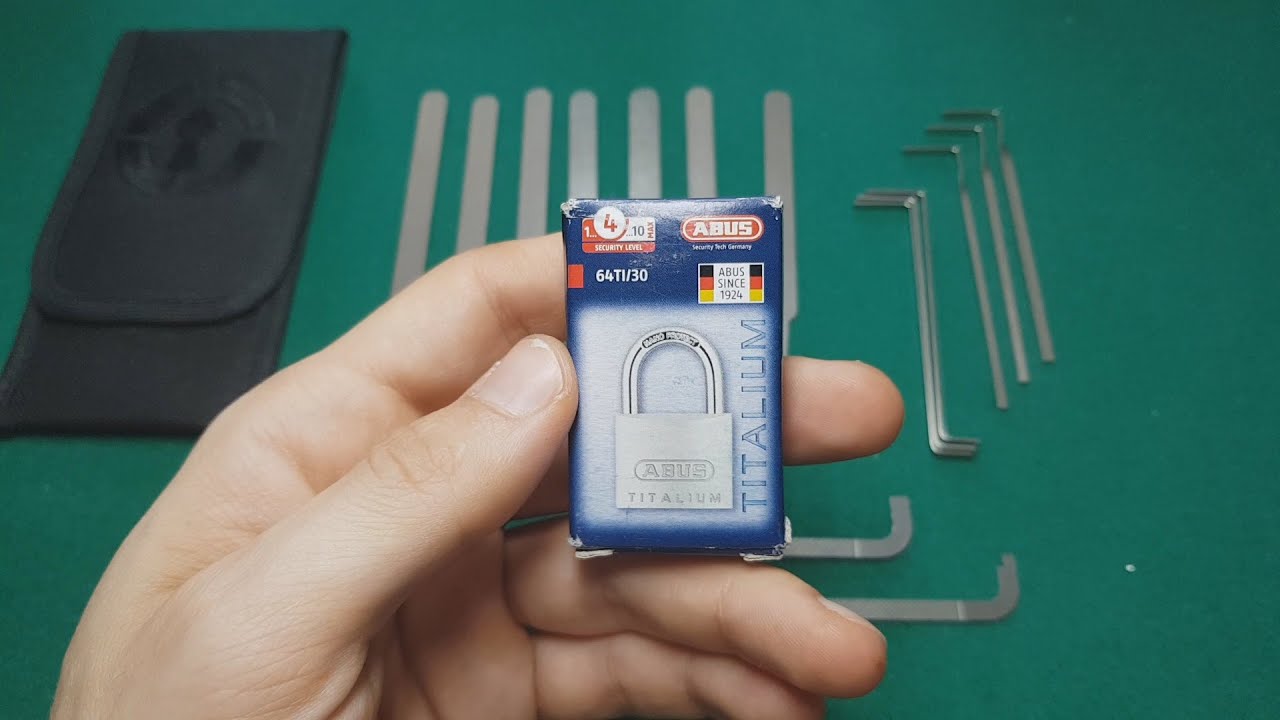 [4] Sparrows Tuxedo Royal Review featuring Abus 64ti/30 picking