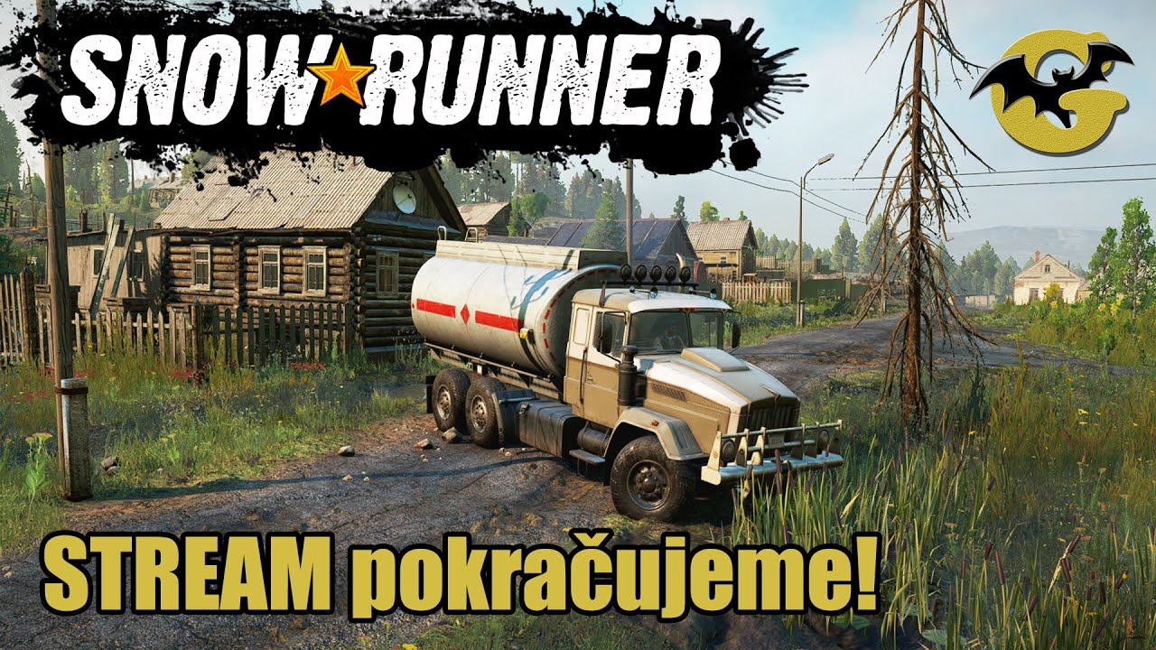 SnowRunner STREAM pokračujeme! Netopiersky co-op  CZ/SK