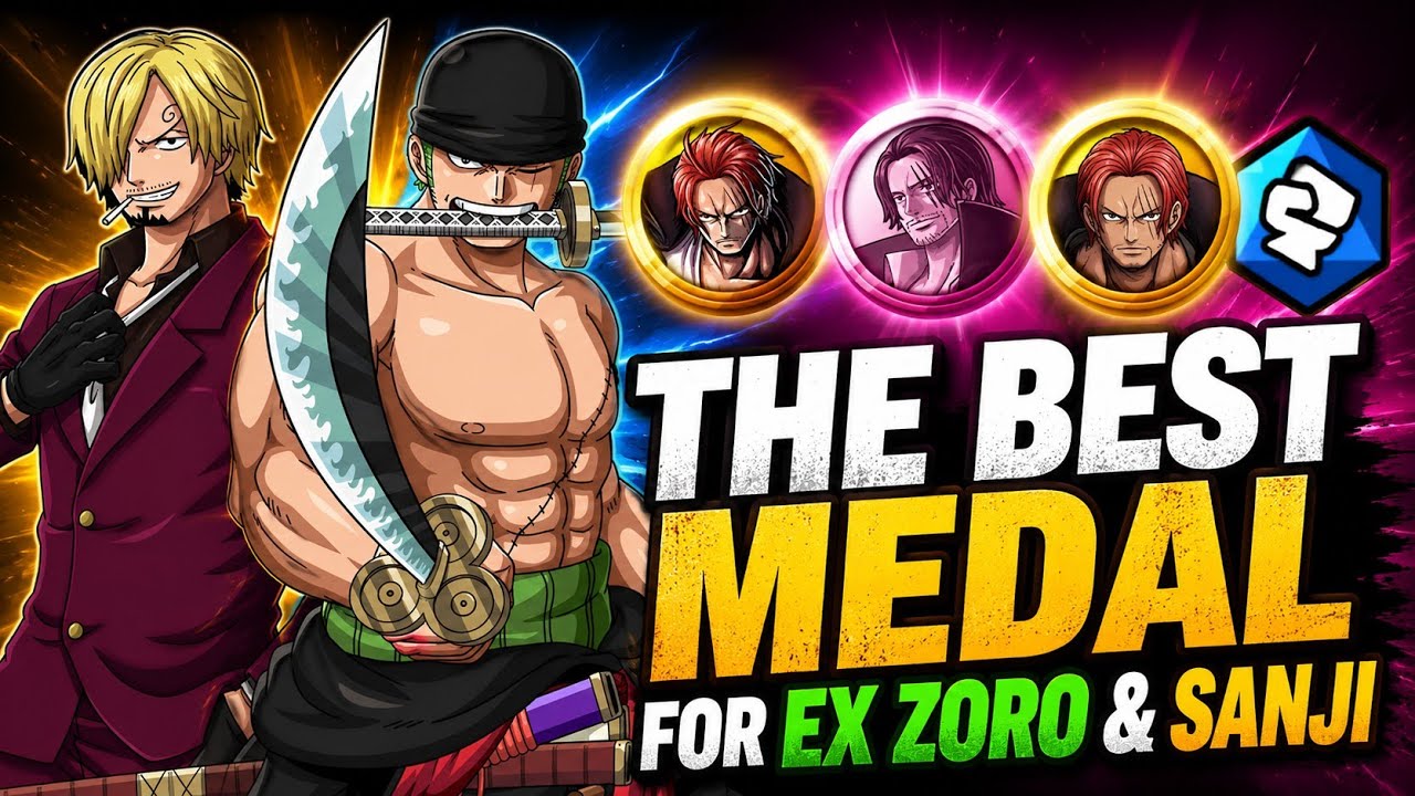 ЛУЧШИЕ МЕДАЛИ ДЛЯ EX ZORO И SANJI: ГЕЙМПЛЕЙ | ONE PIECE BOUNTY RUSH | OPBR