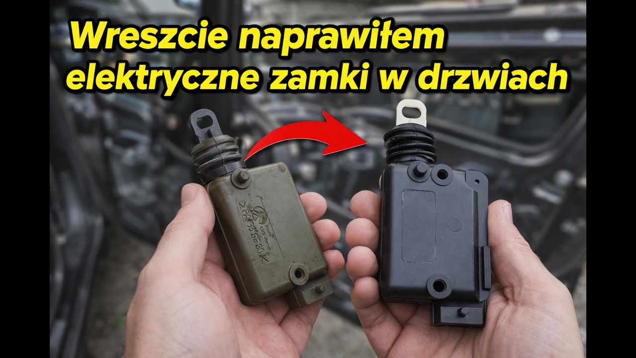 Wymiana siłowników w drzwiach