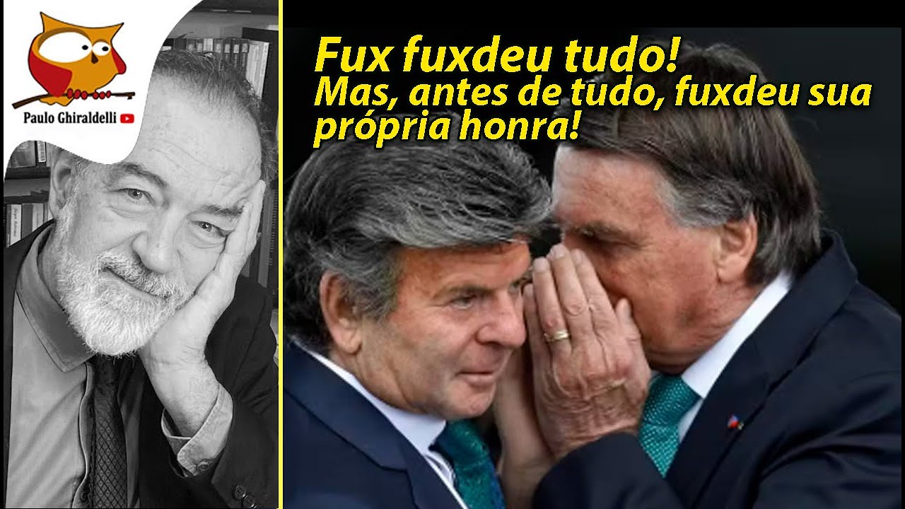 FUX FUXDEU TUDO. NA VERDADE, ELE FUXDEU A PR&Oacute;PRIA HONRA 10 de setembro de 2025