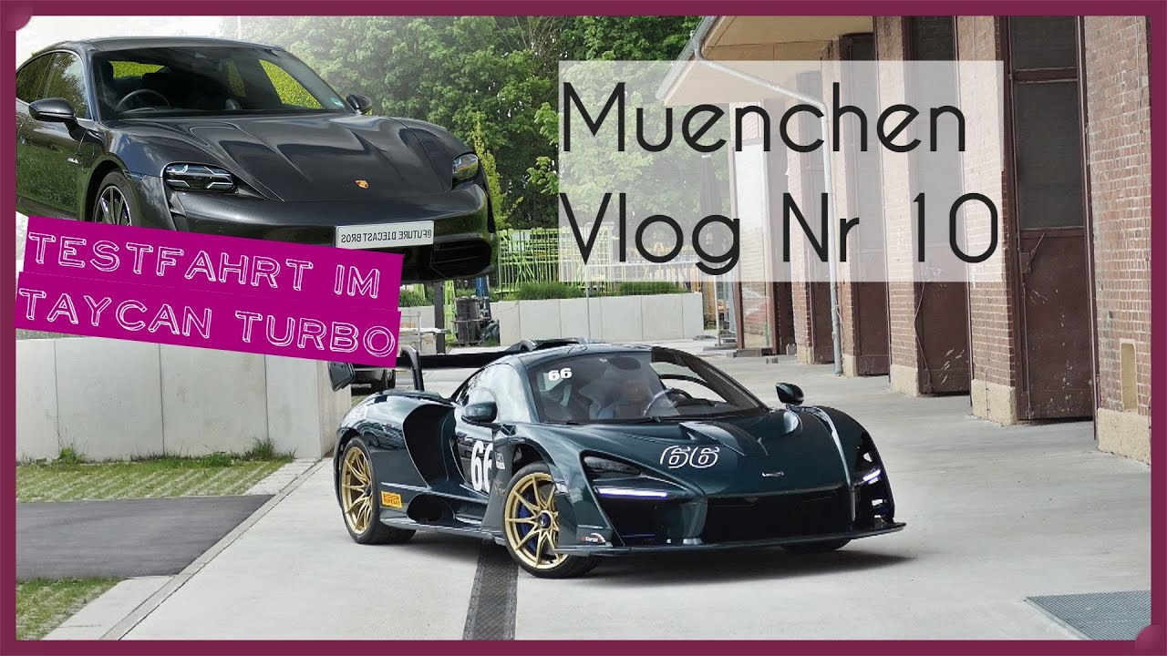 München Vlog (Episode 10) - 2x Senna, 2x SLS Black Series und 0-100 im Taycan