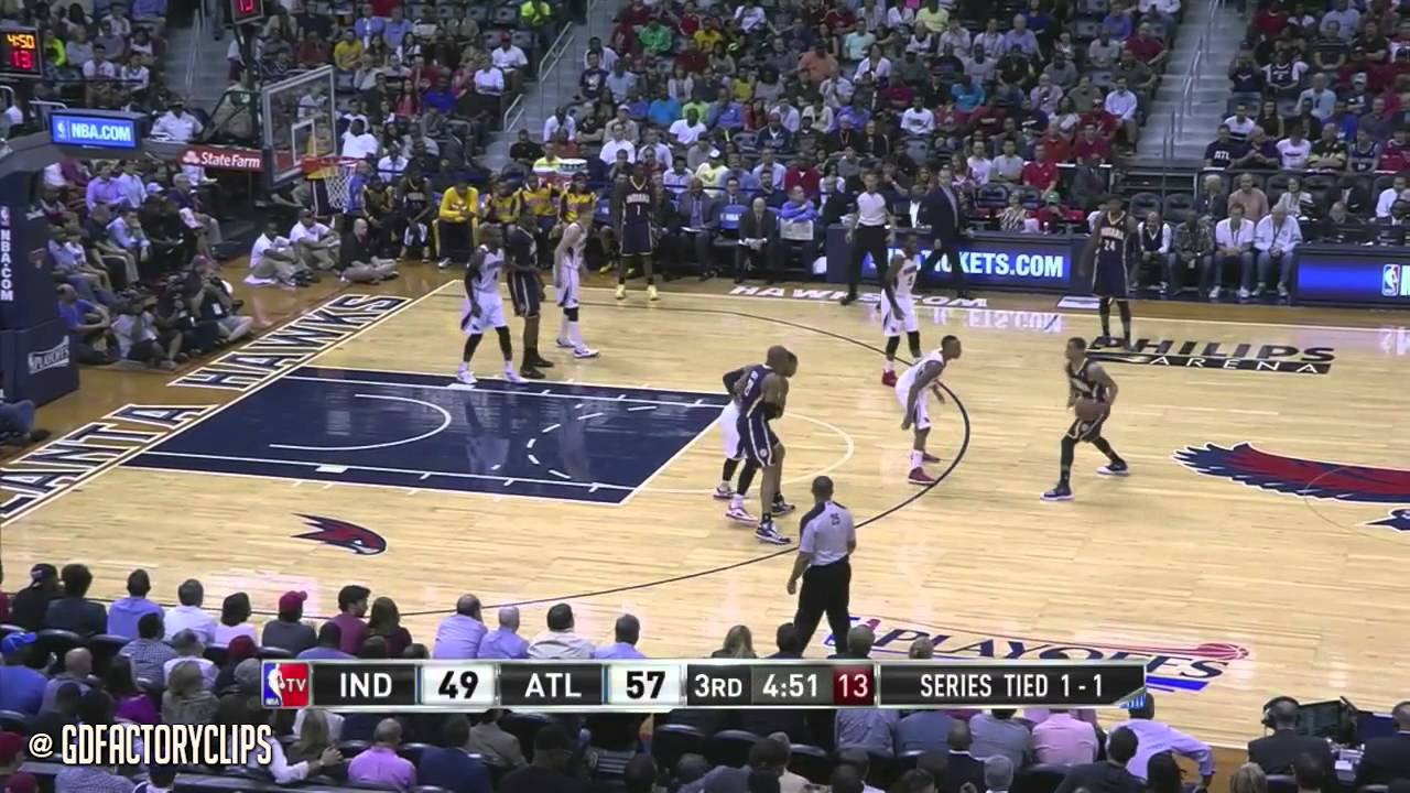 Jeff Teague Full Highlights vs Pacers 2014 Playoffs East R1G3 - 22 Pts, 10 Ast, SICK!
