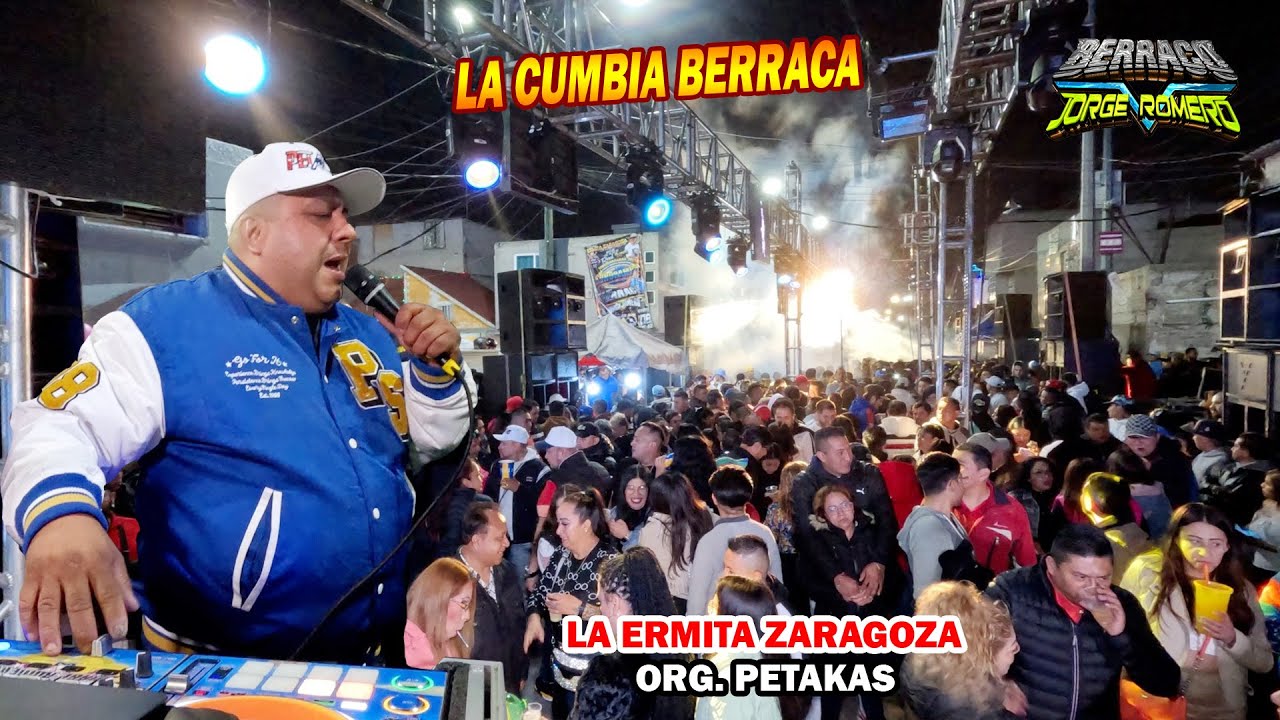 🔥 ESTRENO 2024 - LA CUMBIA QUE LE HICIERON A SONIDO BERRACO - ORG PETAKAS - LA ERMITA ZARAGOZA