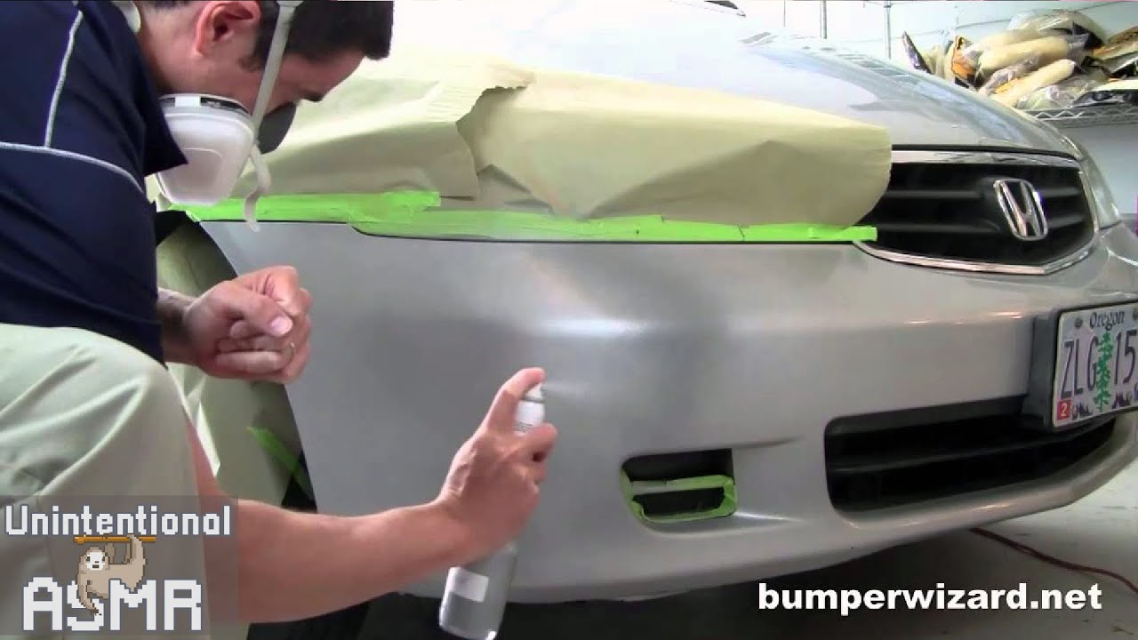 Unintentional ASMR Car Repair 💦🚗 Spraying, Scratching, Wiping, Deep Voice Male Instructions