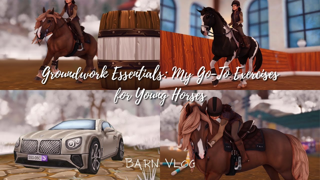 Groundwork Essentials My Go To Exercises for Young horseII realistic roleplay star stable online#89