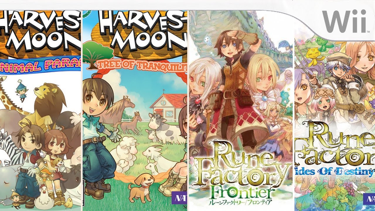 Harvest Moon Games for Wii