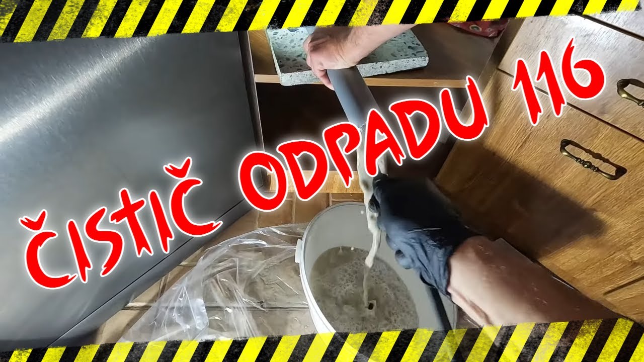 Čištění odpadů 116 (ucpaný dřez | čištění tlakem )