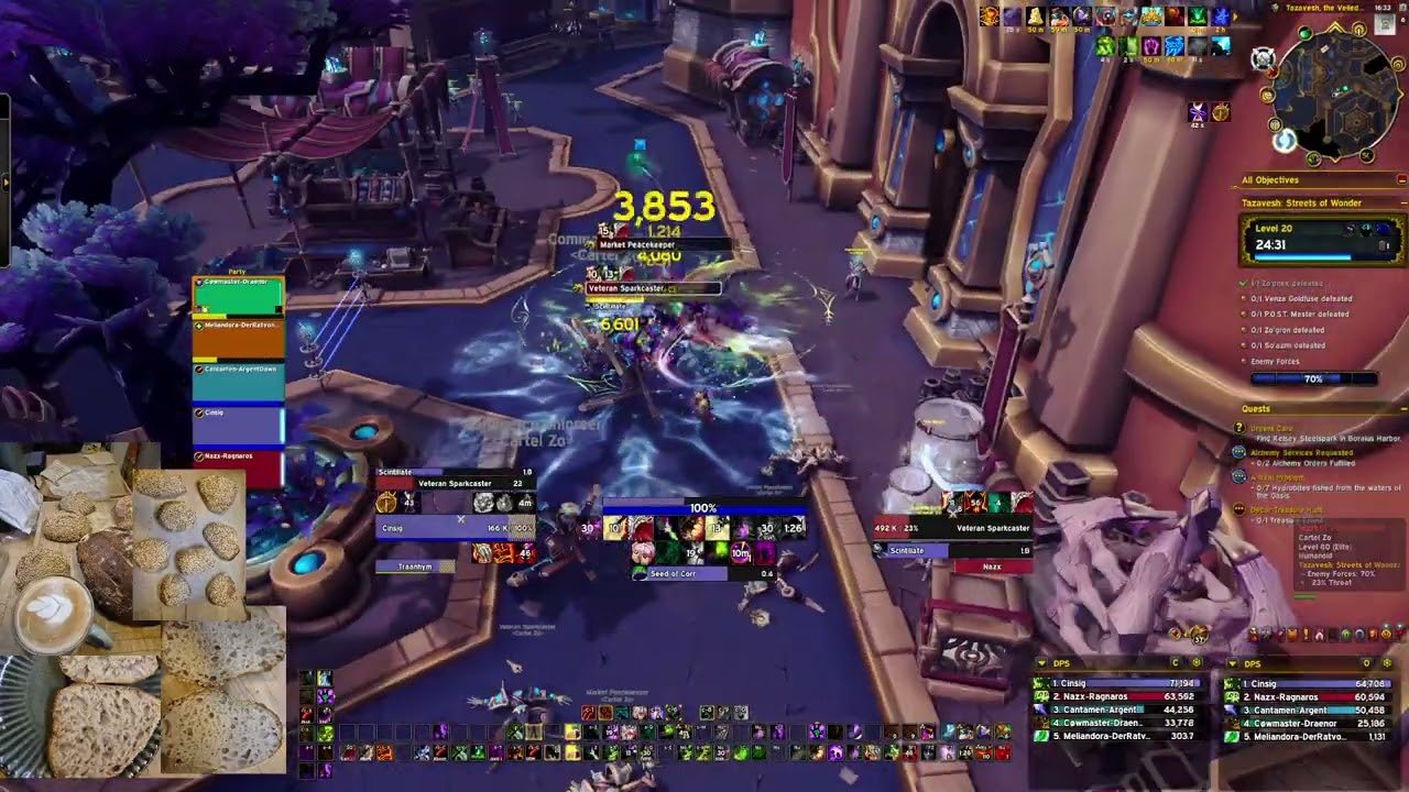 +20 Streets of Wonder. Soul Harvester Affliction Warlock Gameplay