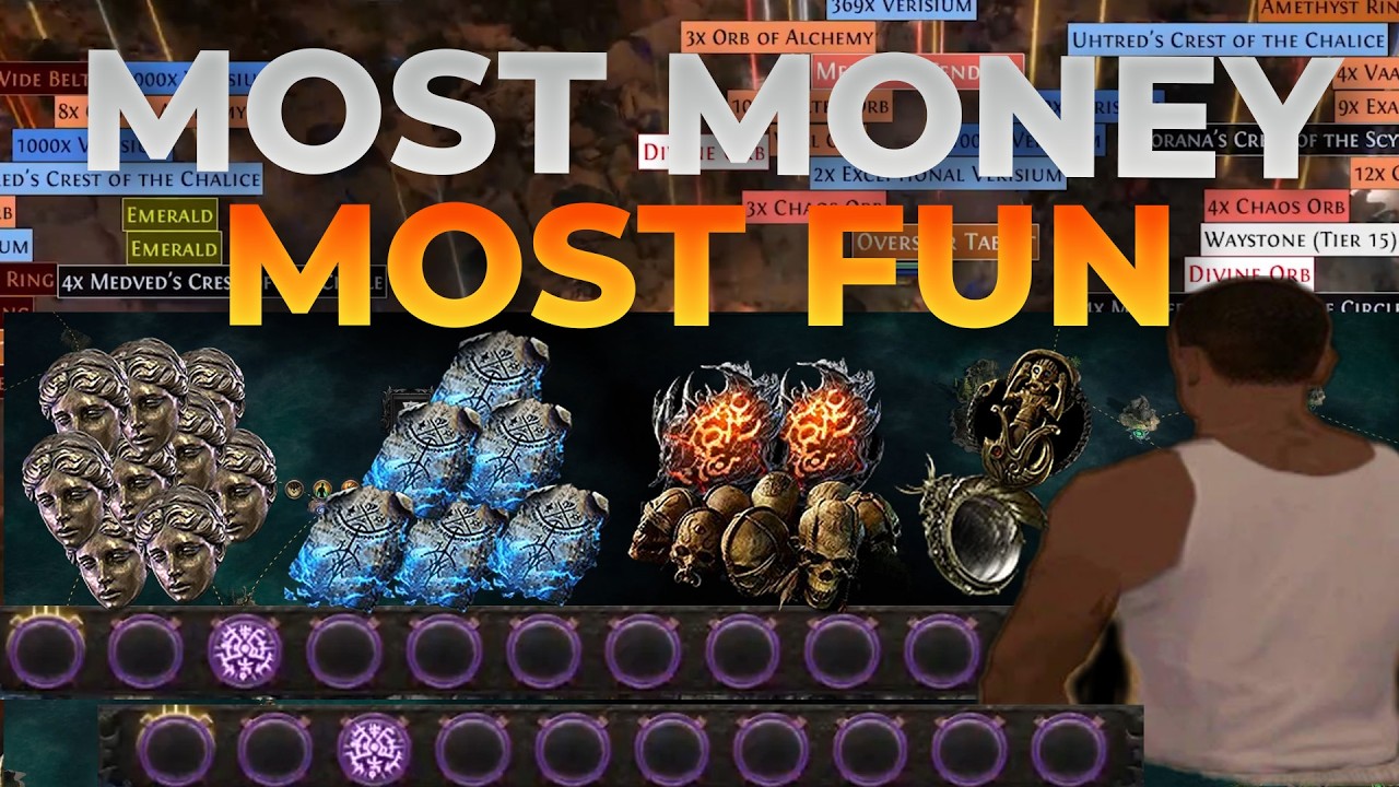 I spent 567 Divine on 10 Aldur's Sagas to have the most fun I've ever had in PoE | 0.5.4