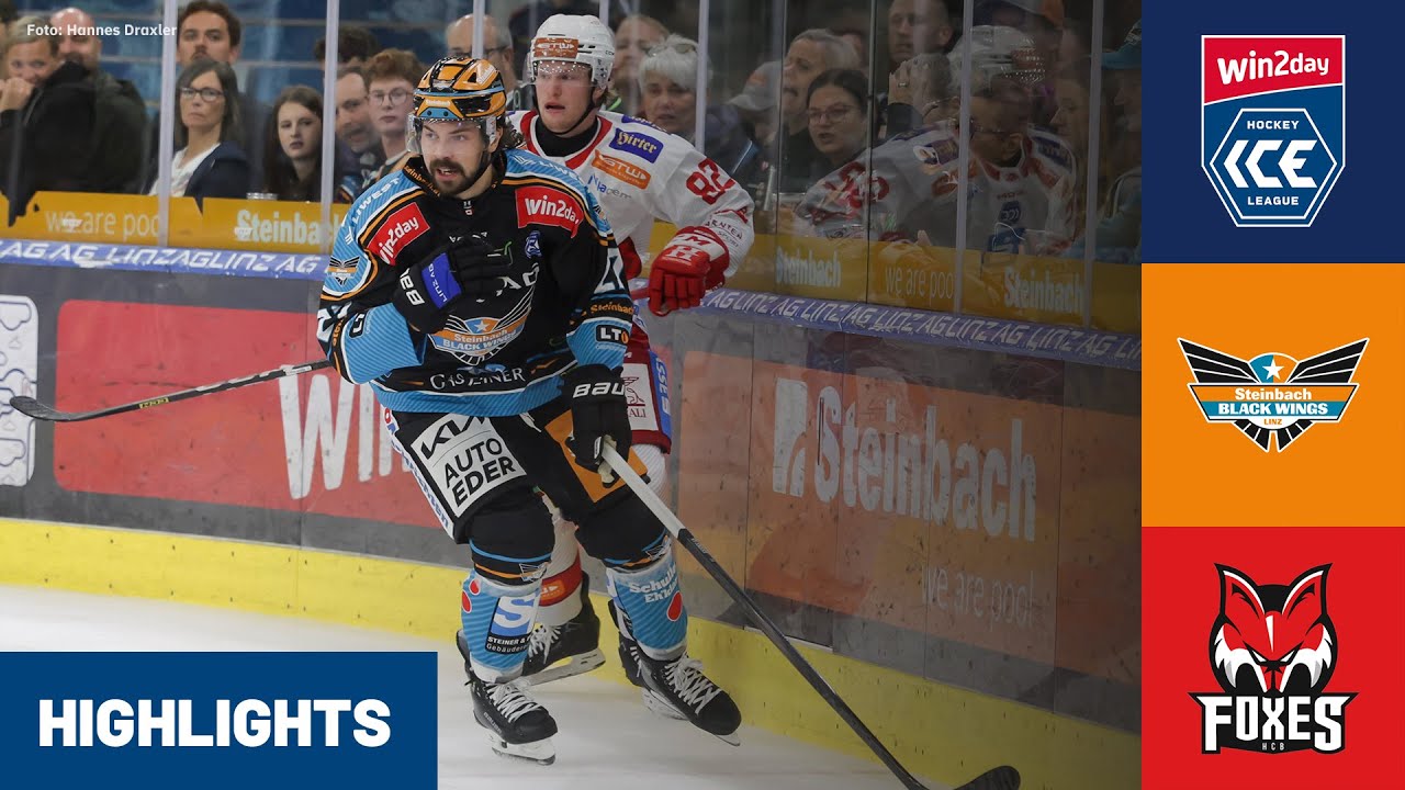 ICE: Steinbach Black Wings Linz vs. HCB Südtirol Alperia | Highlights