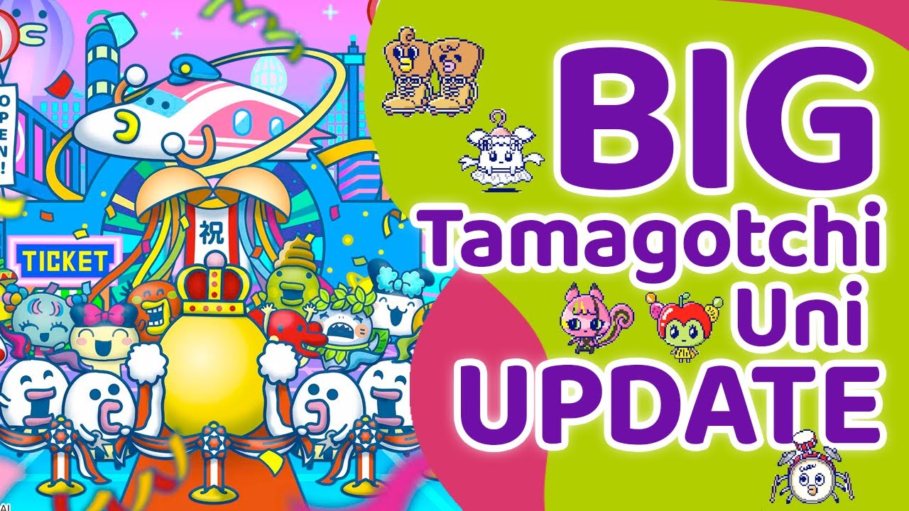 🎉 BIG Tamagotchi Uni UPDATE - Just Released! 🎉