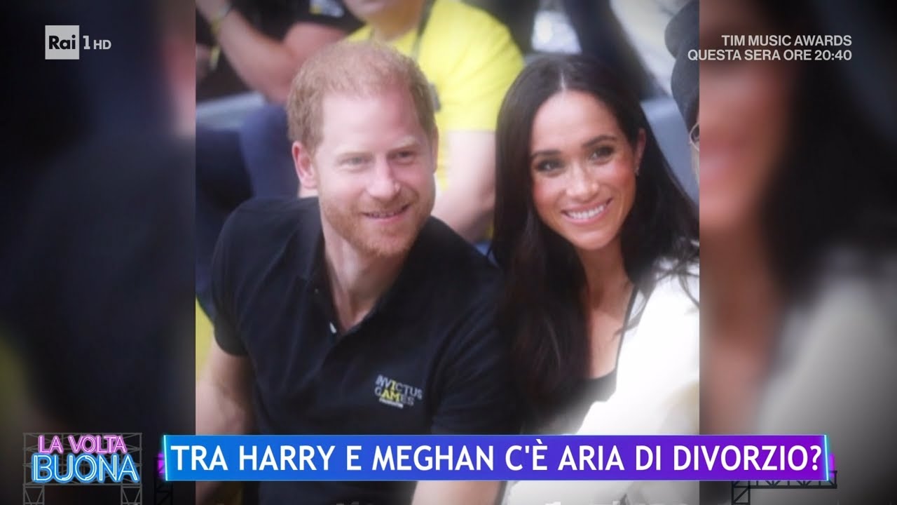 Harry e Meghan, dal primo incontro alle nozze  - La Volta Buona 15/09/2023