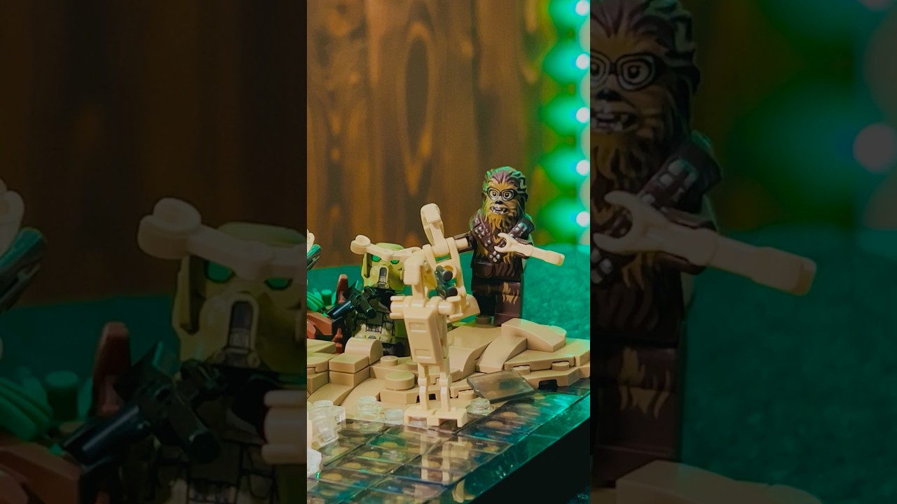 LEGO STAR WARS BATTLE OF KASHYYYK MOC #legostarwars #kashyyyk #battlefront2