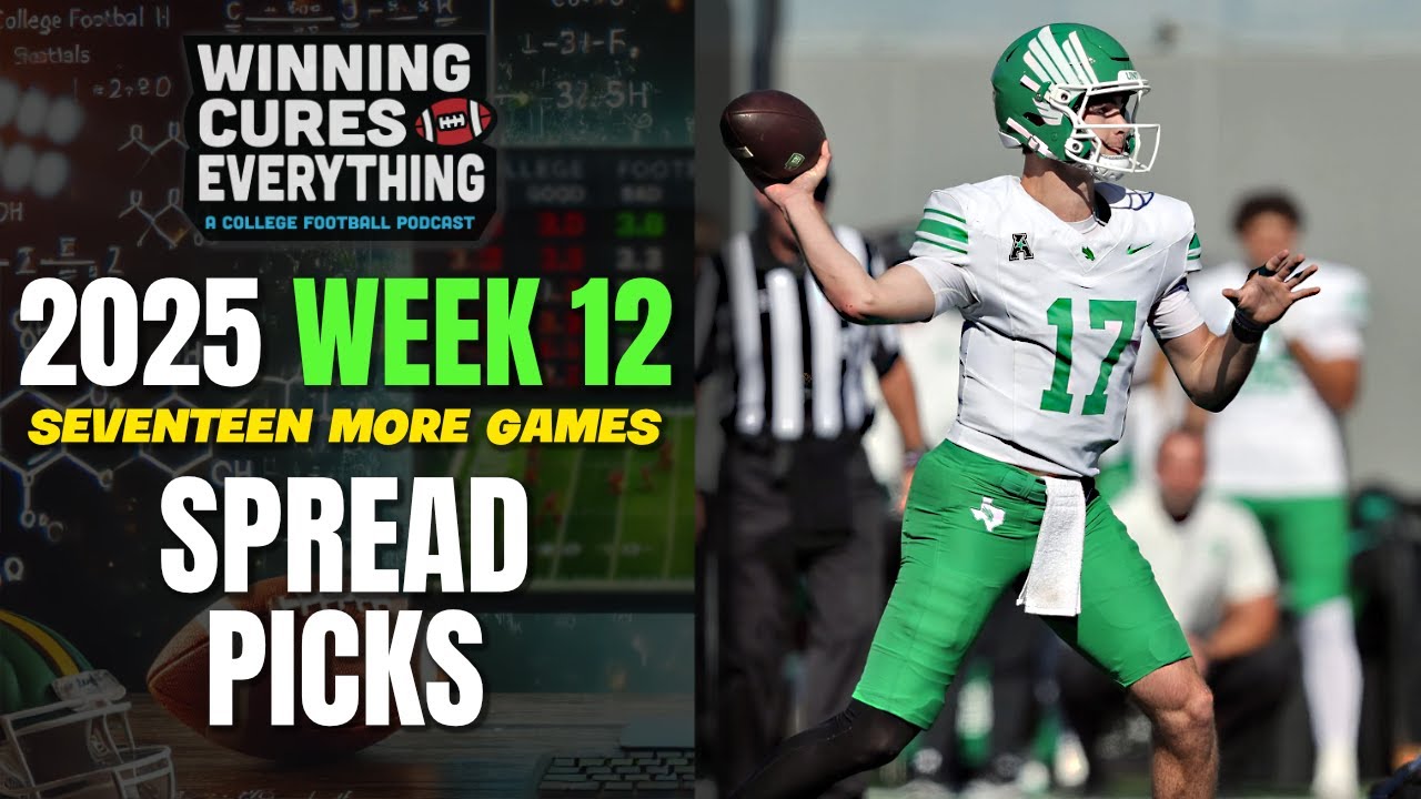 Week 12 College Football Predictions for 18 More Games! 2025