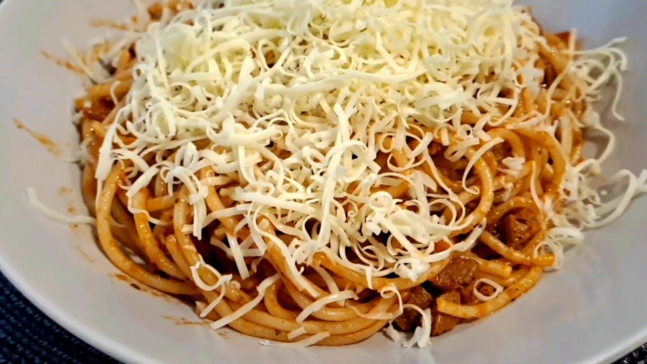 Retro menzás bolognai spagetti