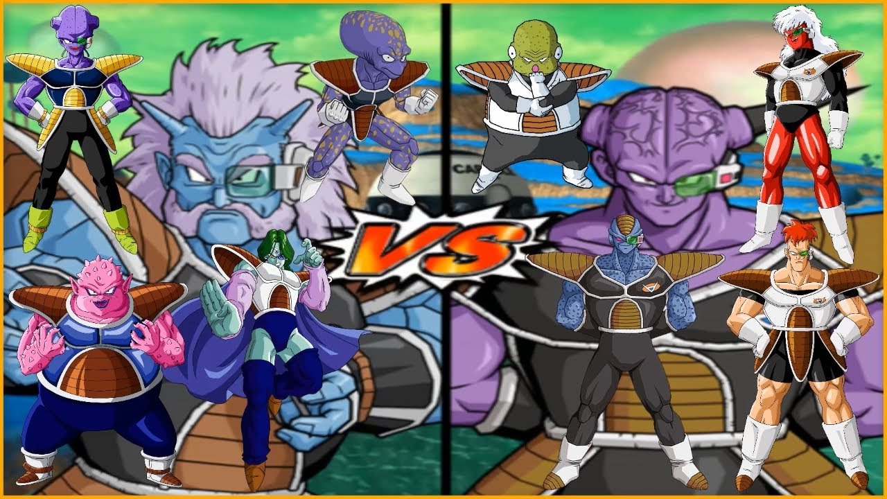 Dragon Ball Z BT3 - Frieza Soldier, Appule, Cui, Dodoria and Zarbon VS Ginyu Force [Request Match]