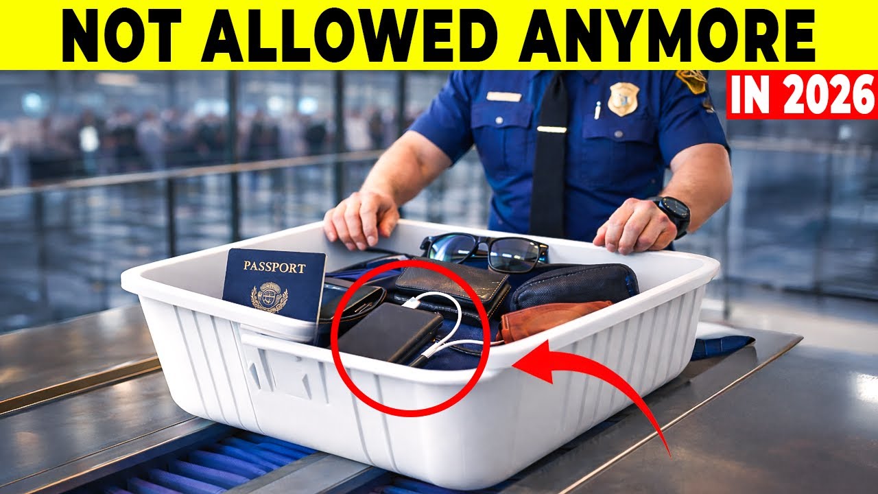 STOP Flying With These 9 “Essential” Travel Items in 2026( Don't Get Caught)