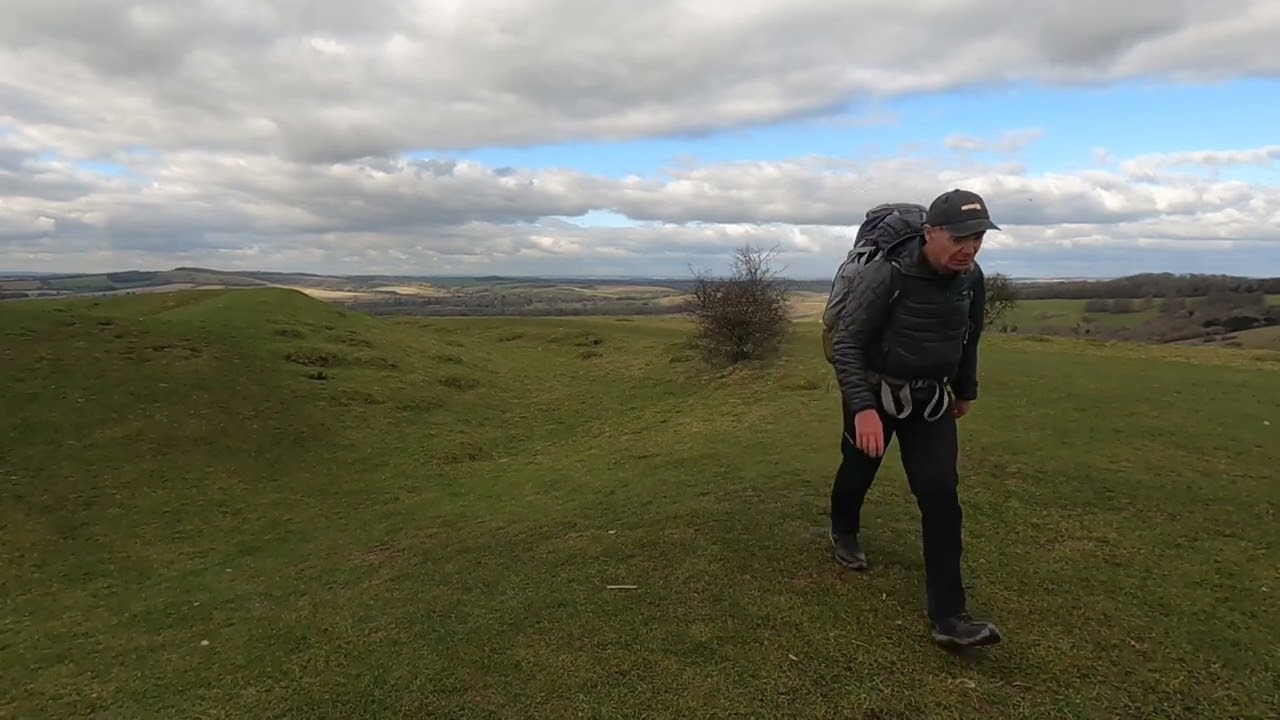 Маршрут South Downs Way, часть 1 — от Винчестера до Амберли.