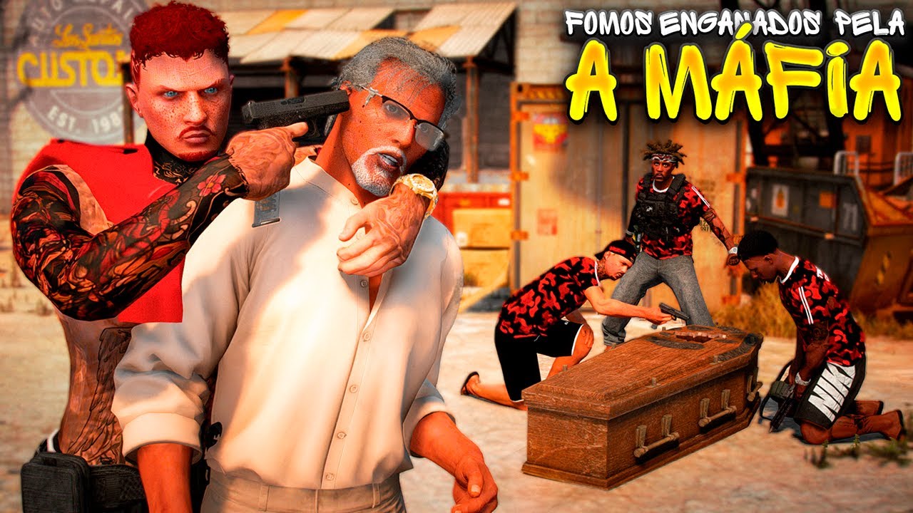 GTA V: VIDA DO CRIME | A PIOR TROCA DE REFÉNS! MAFIOSO ENTREGOU MEUS ALIADOS NO CAIXÃO! ⚰️😨 |#27