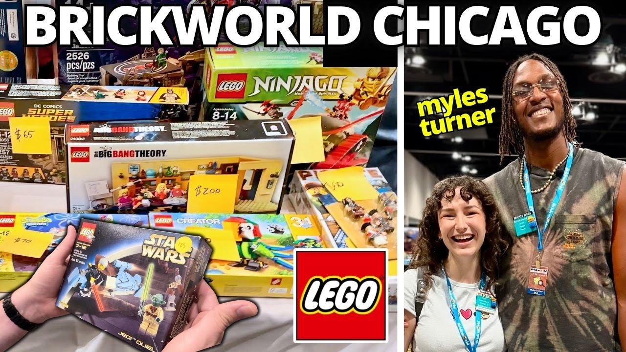 Buying TONS Of Retired LEGO! (LEGO Convention Vlog)