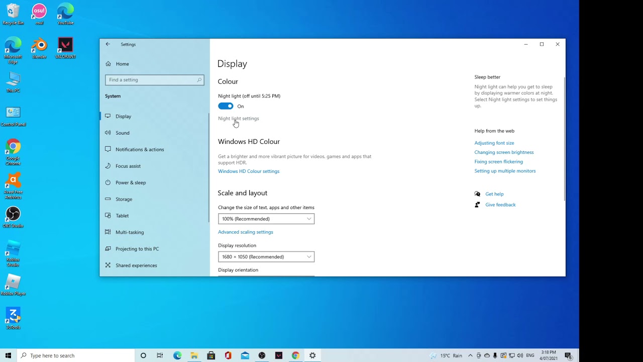 Windows 10: How to Schedule Night Light Settings to Turn On/Off Automatically